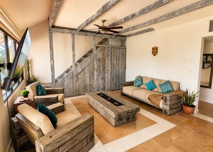 Beachfront With Loft And Sea Views Appartement Puerto Aventuras