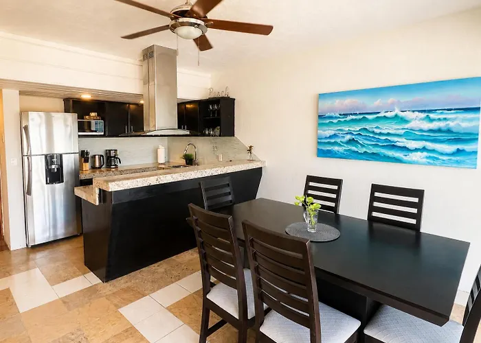 Beachfront With Loft And Sea Views Appartement Puerto Aventuras